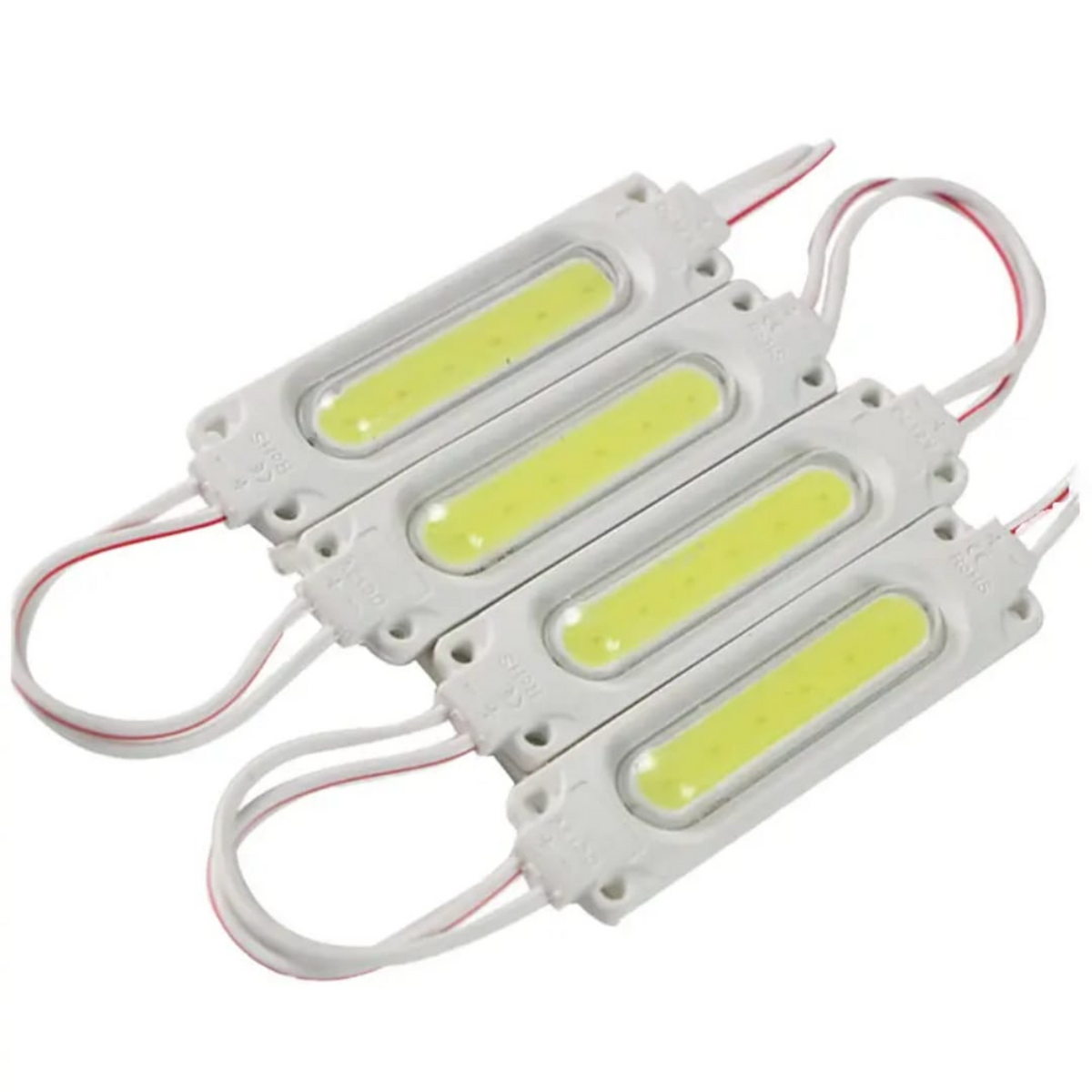 White Flashing Light Pair 2 pcs