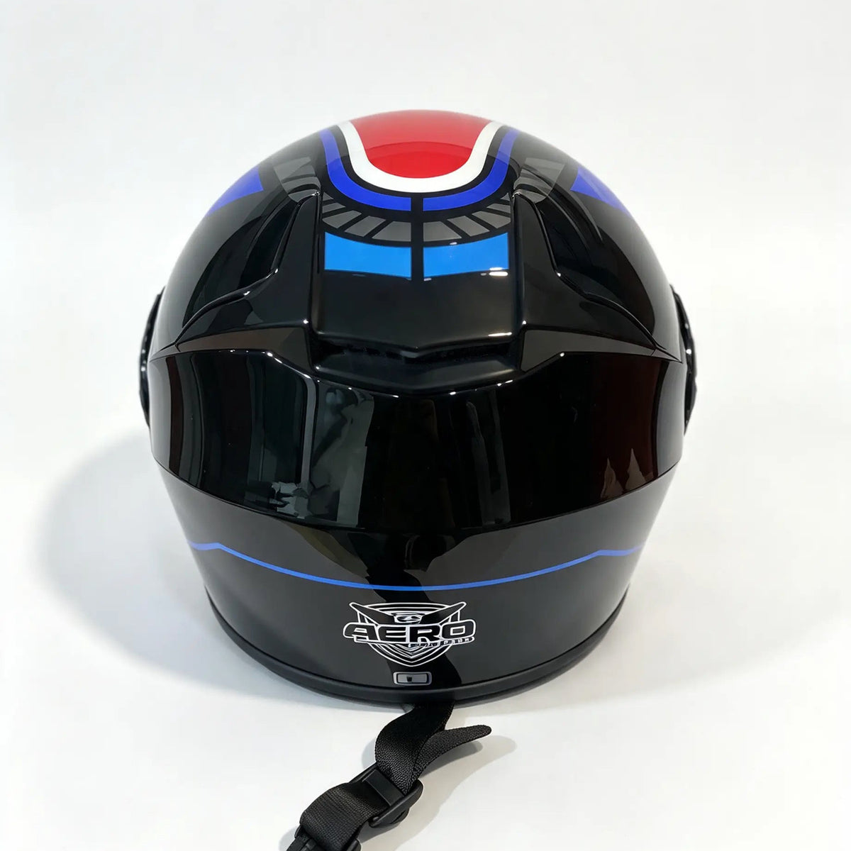 Aero / Vector style full-face motorcycle helmet
