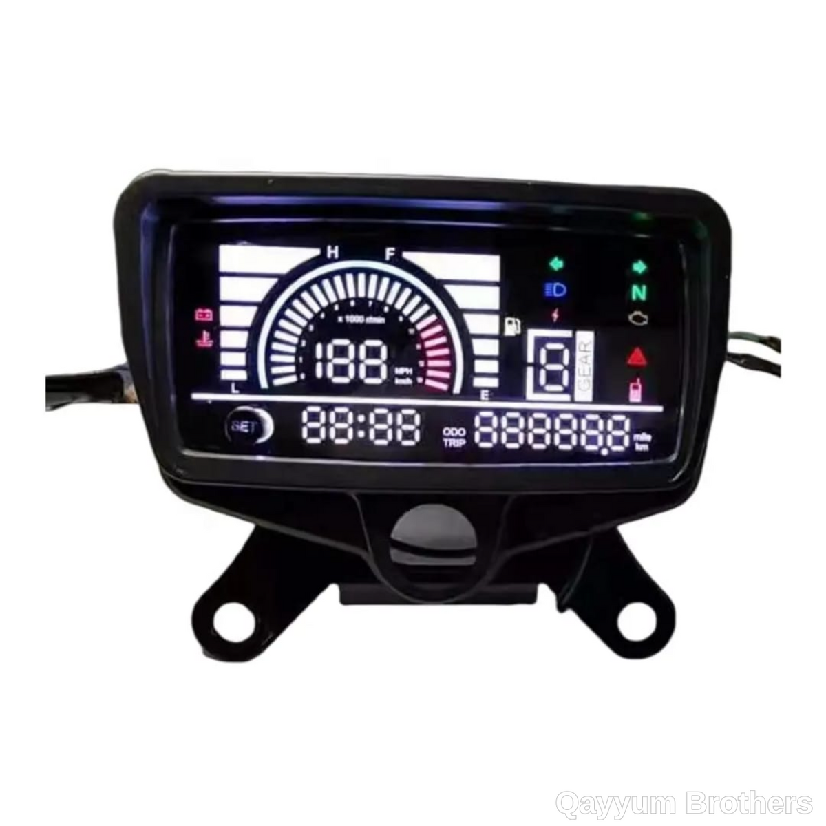 125cc Digital Meter - Dual Cable Operated