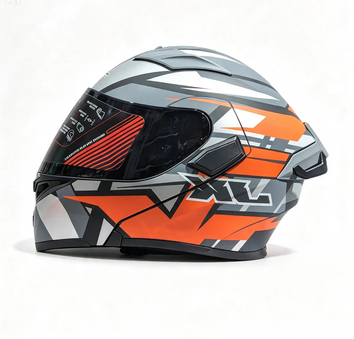 Jiekai 902 Orange/Grey Graphic