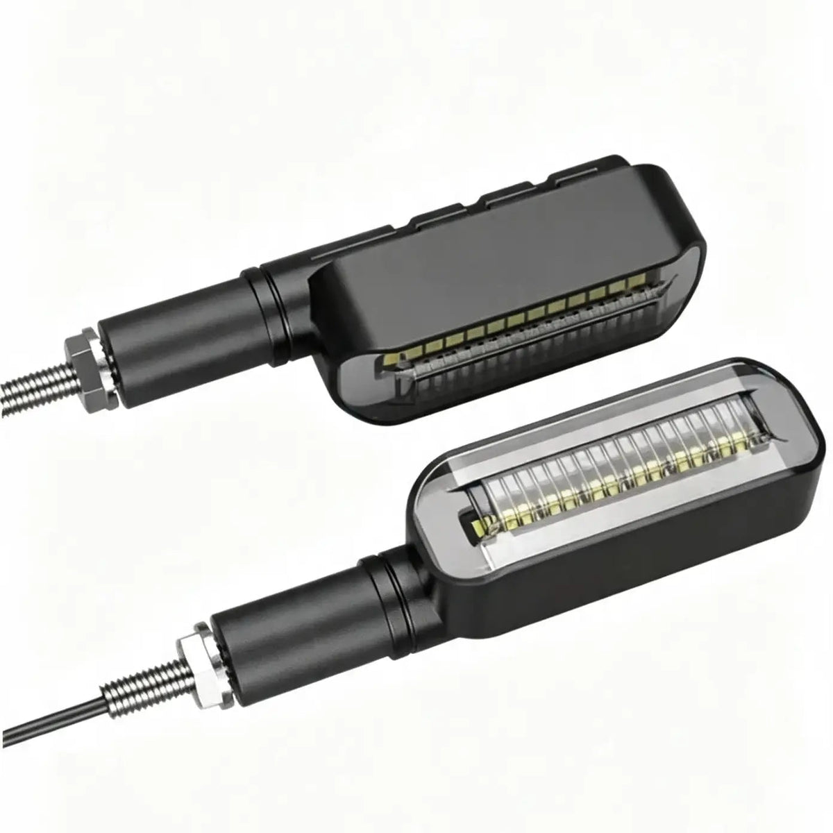 Motorcycle Universal LED Running Indicators - Square DRL 2pcs