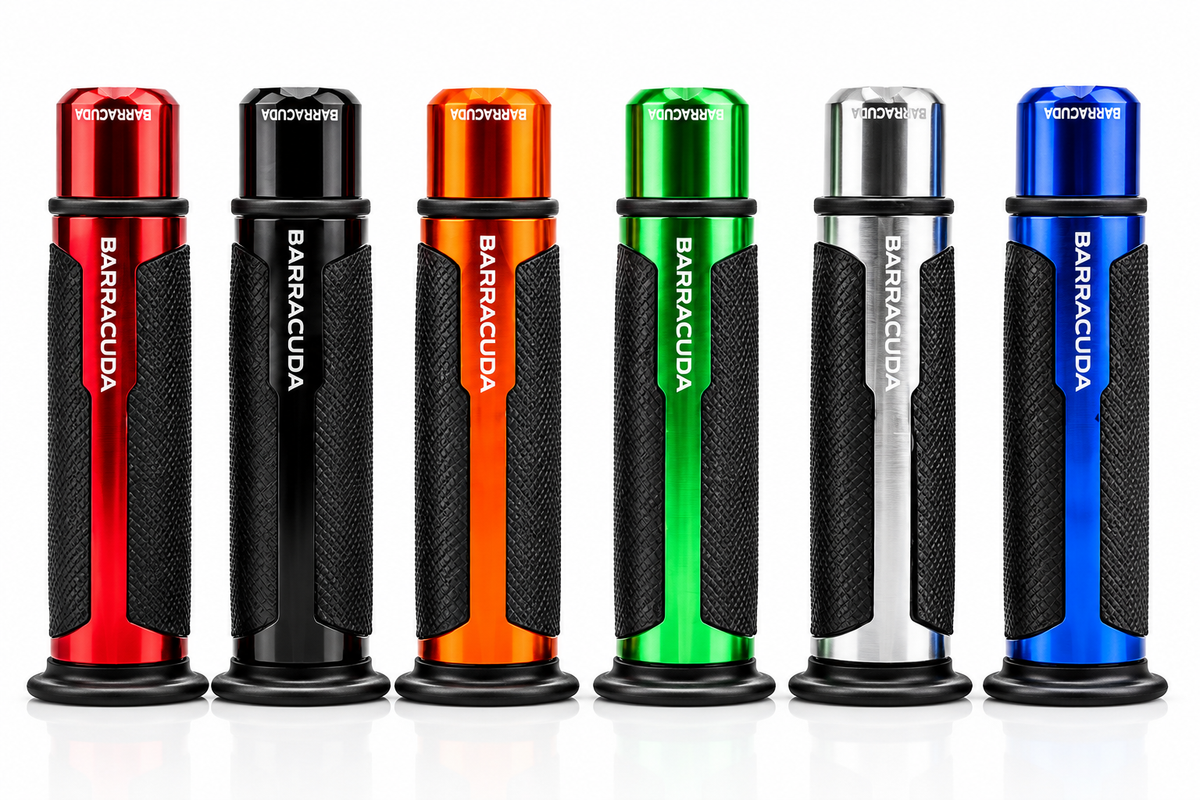 Barracuda Metal Rubber Imported Grips