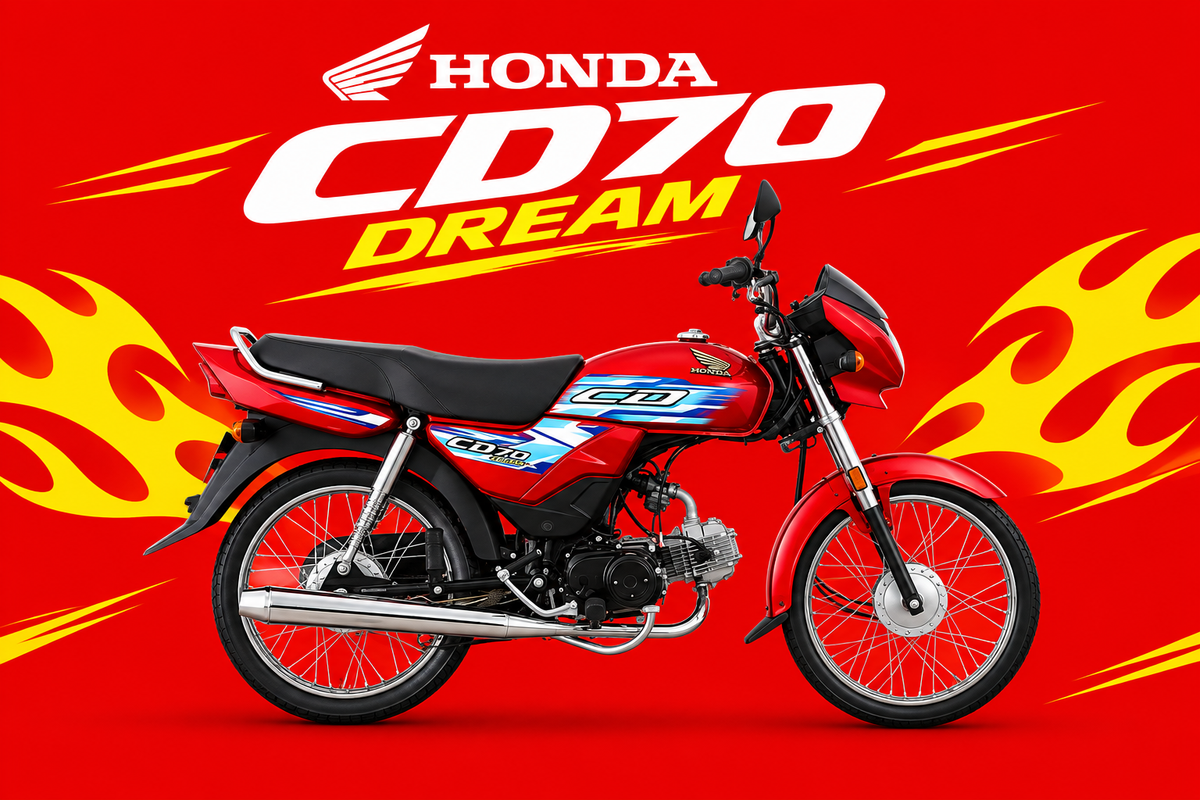 Honda CD70 Dream Banner