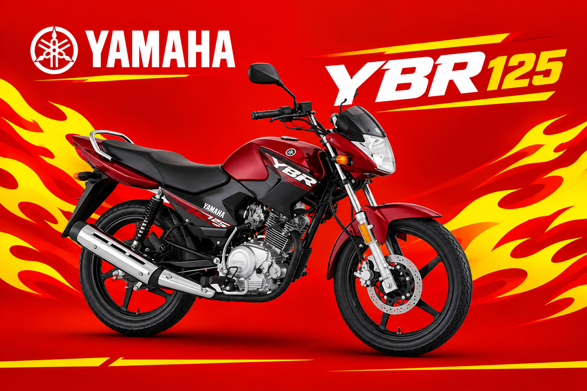 Yamaha YBR125 Banner
