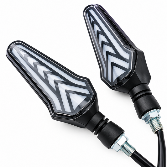 Red & Blue DRL Running Indicators Pair 2 pcs