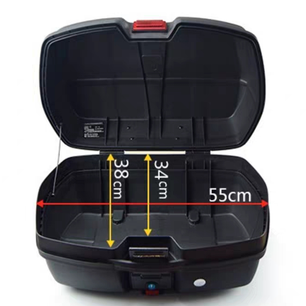 JDR Tail Box 35 Liter Square with led light