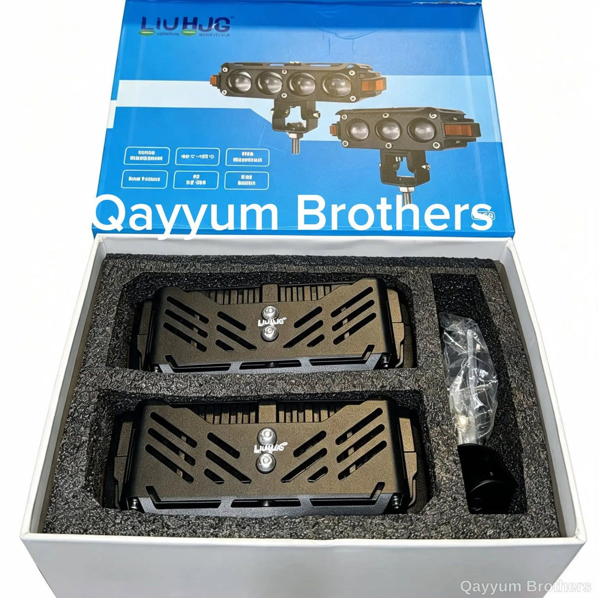 4 LED Projector Light White/Yellow - HJG