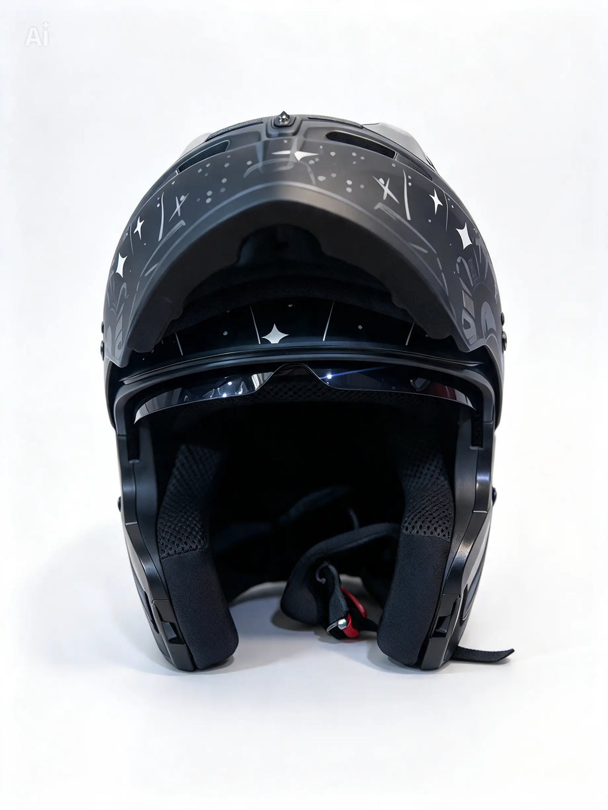 Vector Helmet 254 prime flipup space blue Graphic