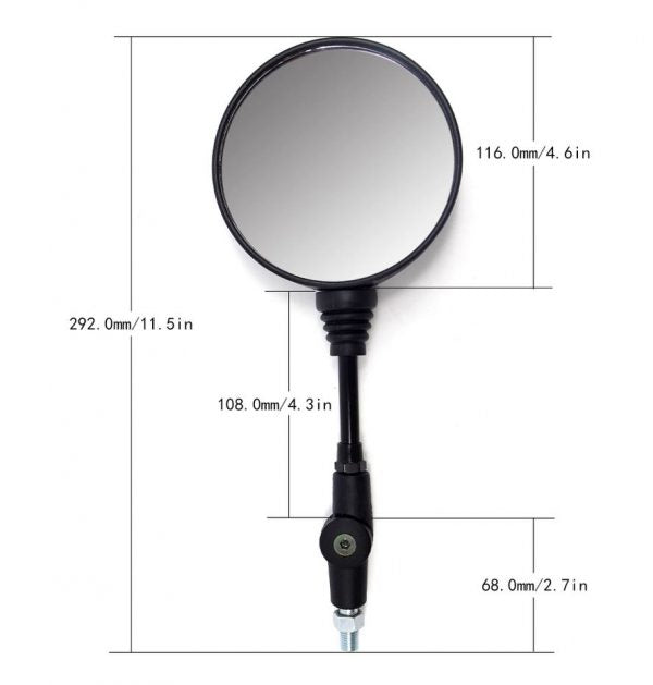 BMW Style 3 Point Adjustment Rearview Mirror