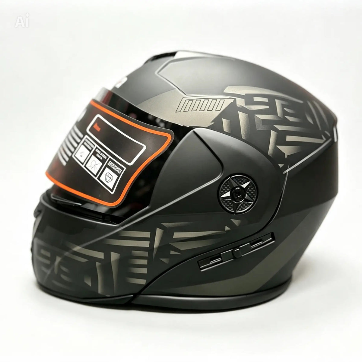 Adora helmet Flipup Grey clr