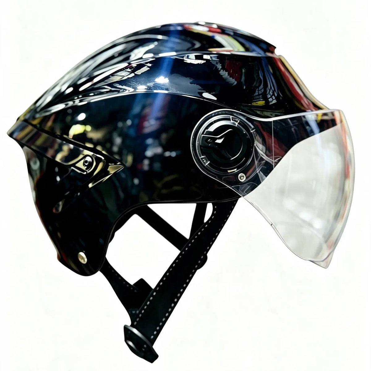 BKD Cap Open Face Helmet