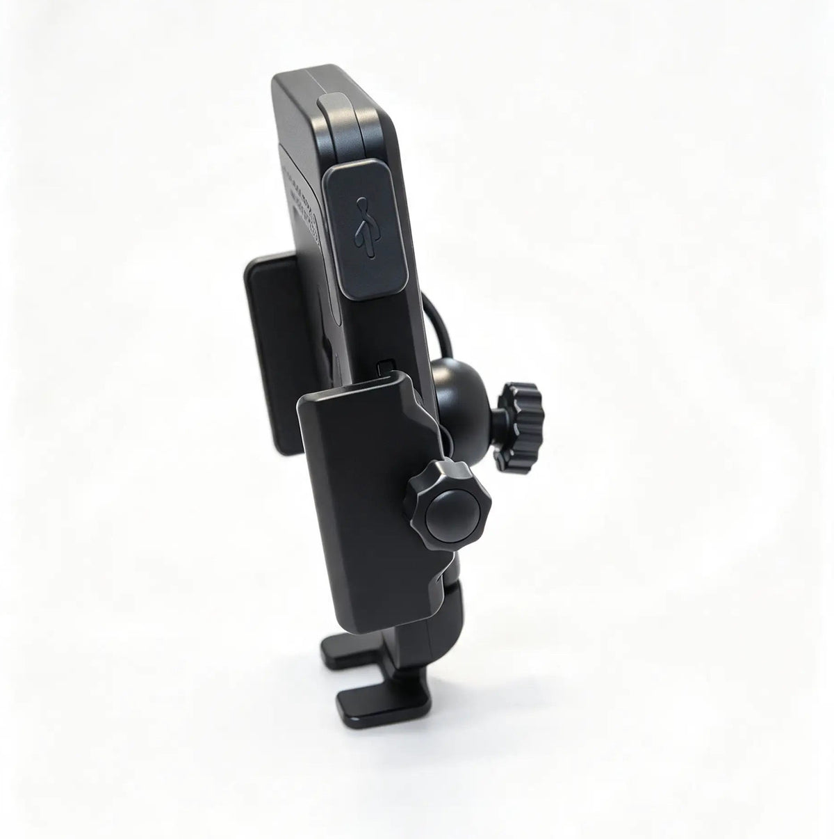 Motorcycle wireless mobile holder charger