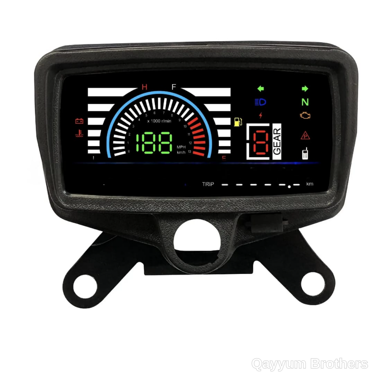 125cc Digital Meter - Dual Cable Operated
