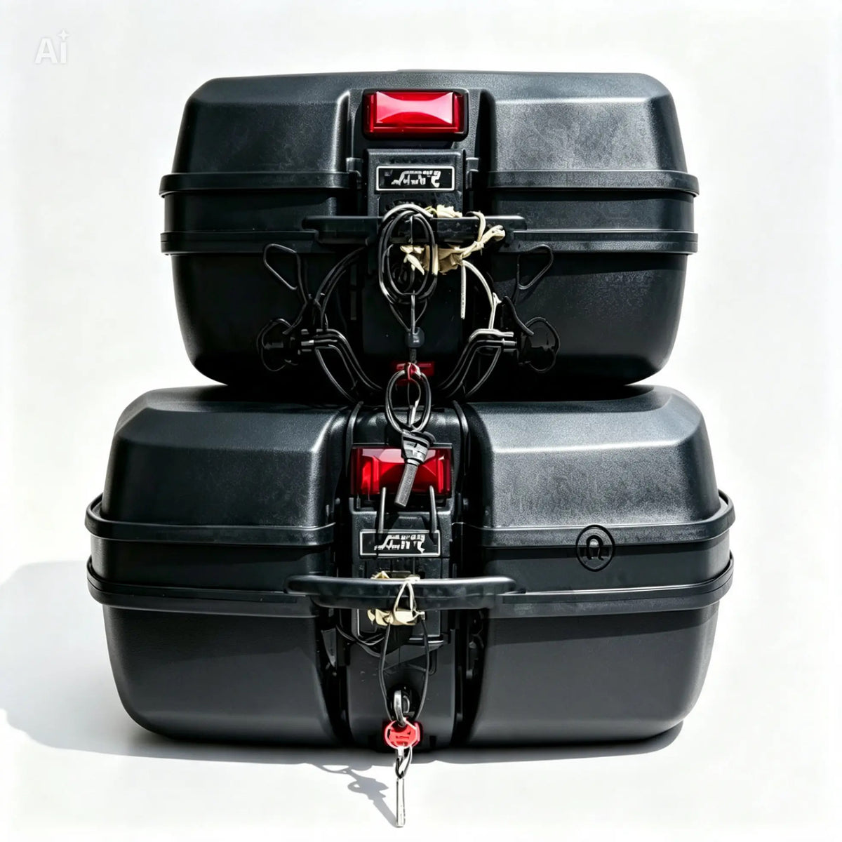 JDR Tail Box 35 Liter Square with led light