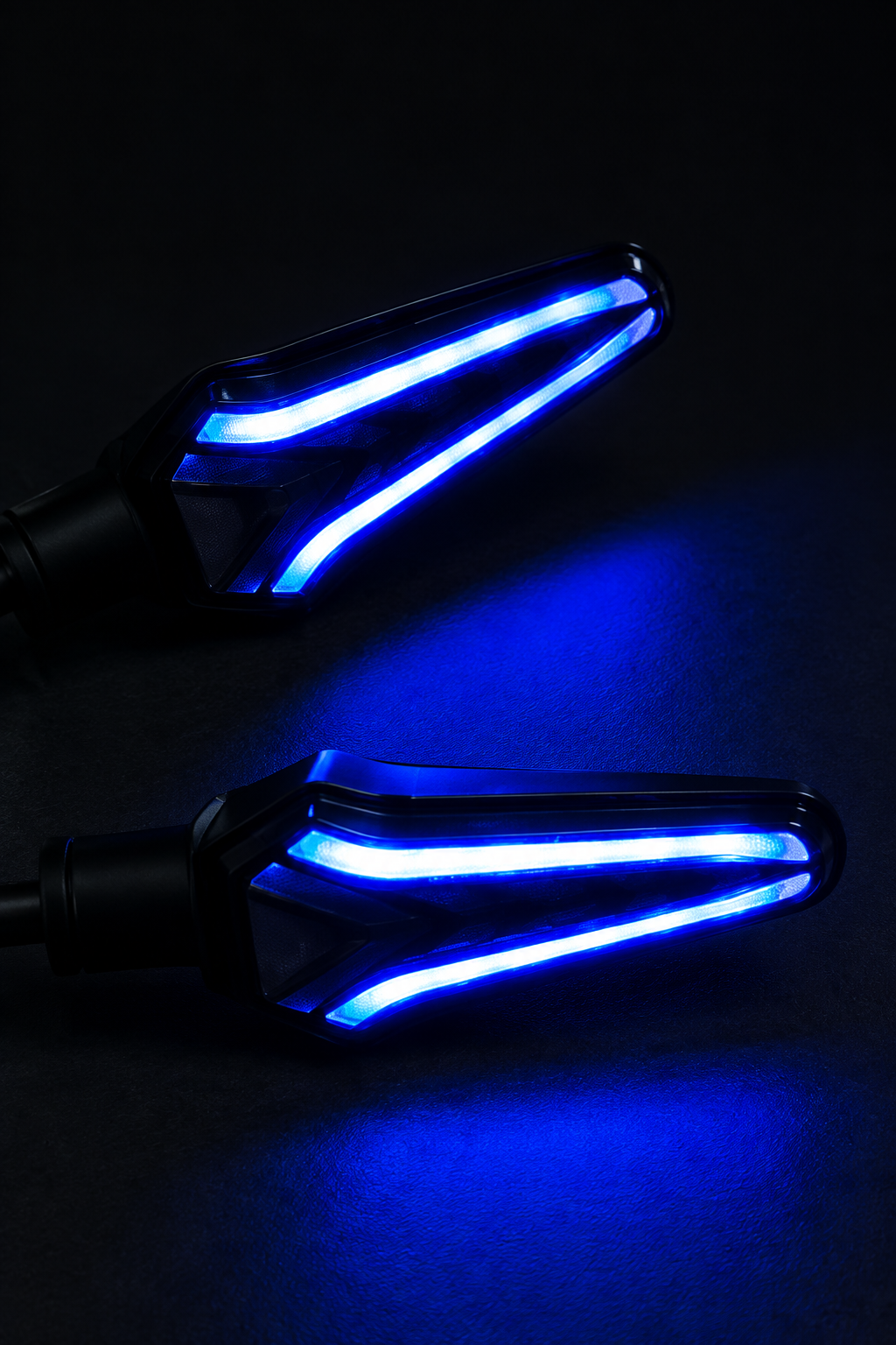 Red & Blue DRL Running Indicators Pair 2 pcs
