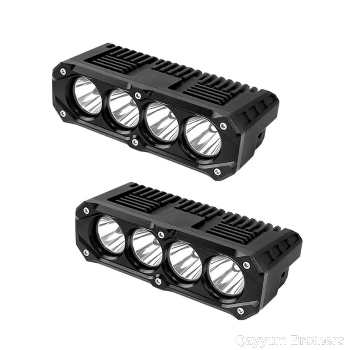 4 Lens Bar Light with Police Mode
