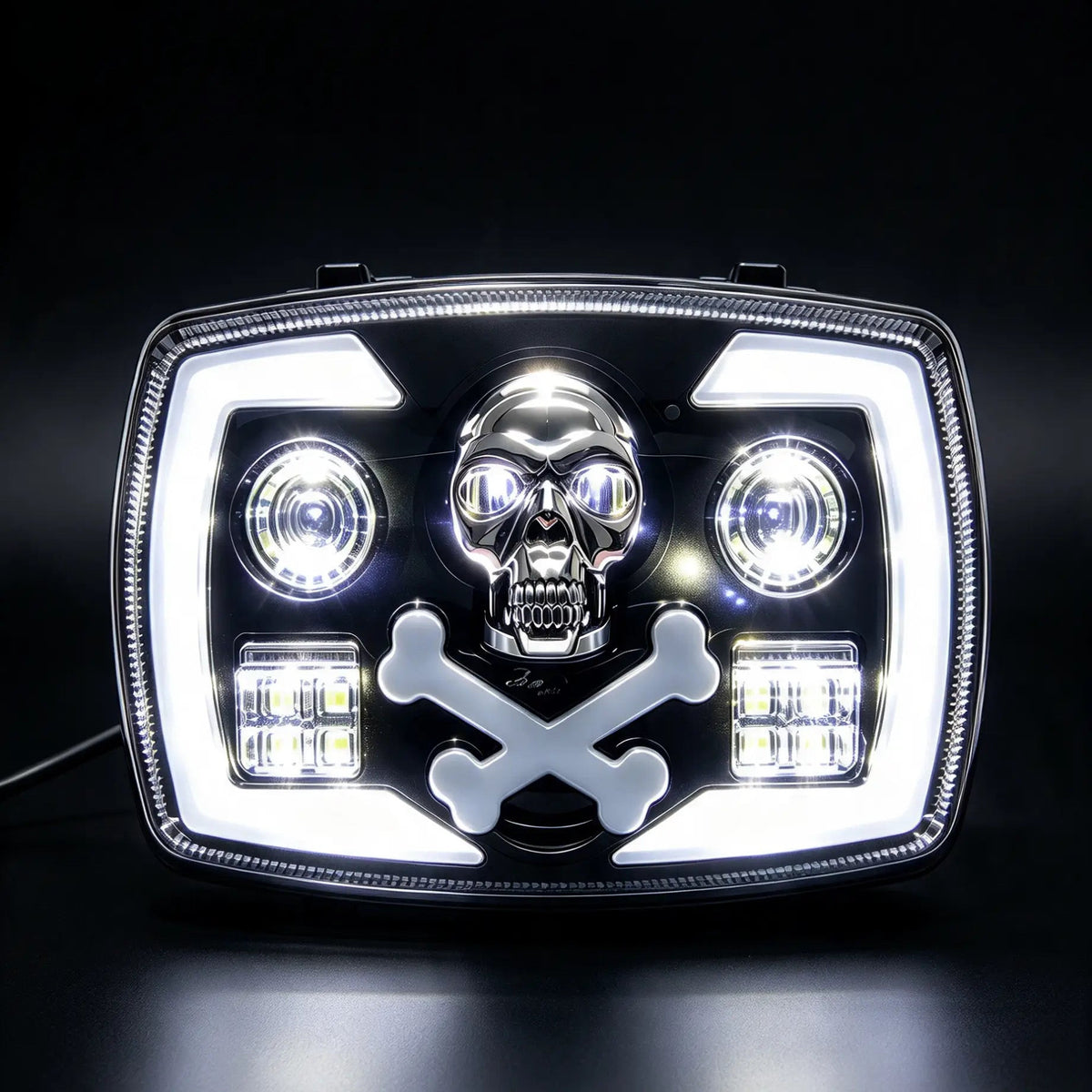 Skull panel 4x6 for CD70 and CG125
