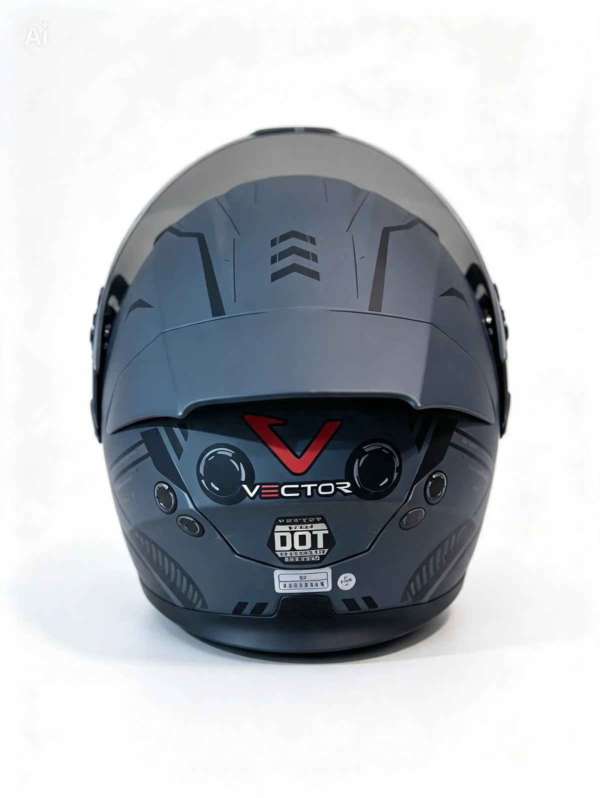 Vector Helmet 254 prime flipup space blue Graphic