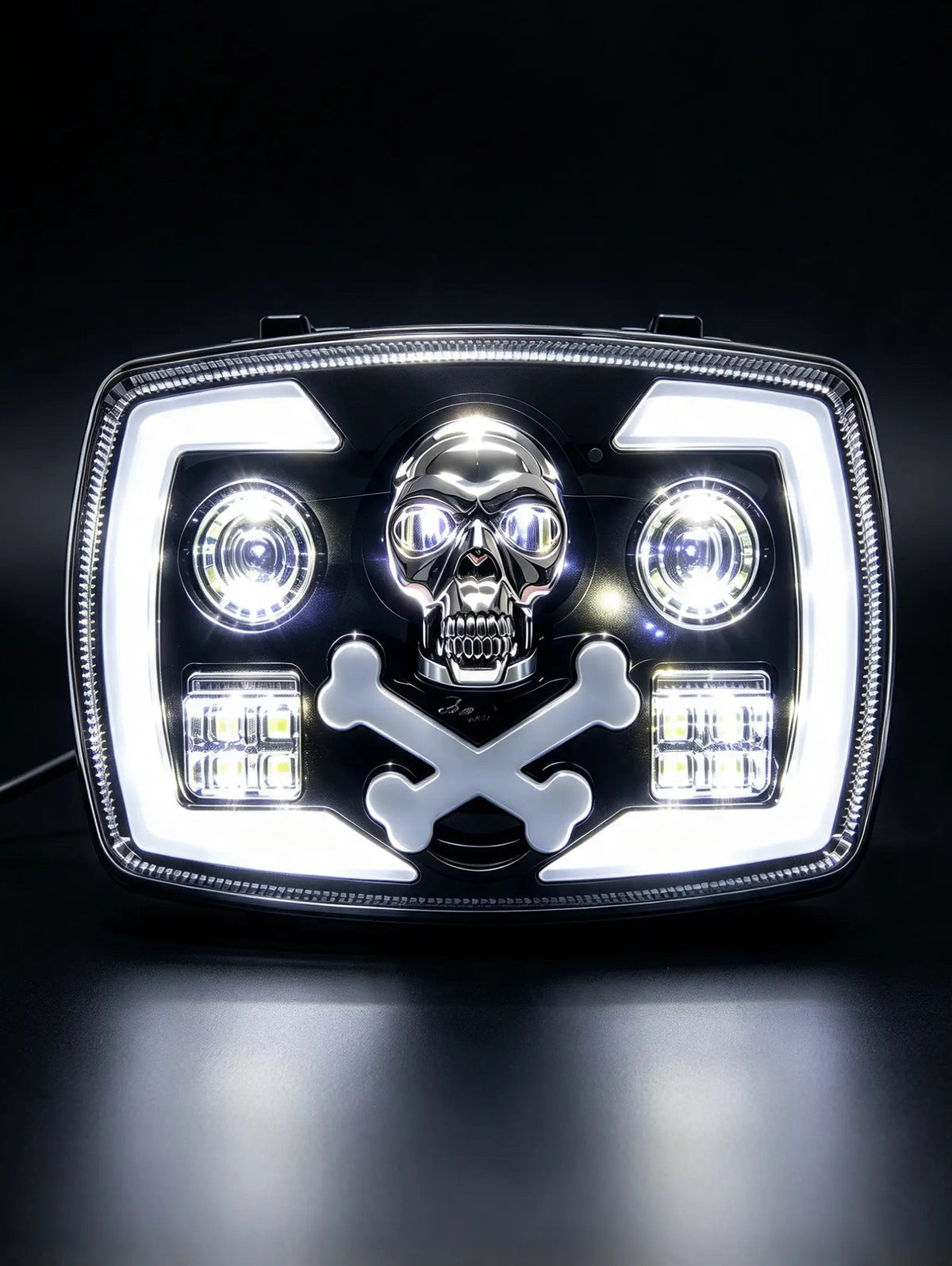 Skull panel 4x6 for CD70 and CG125