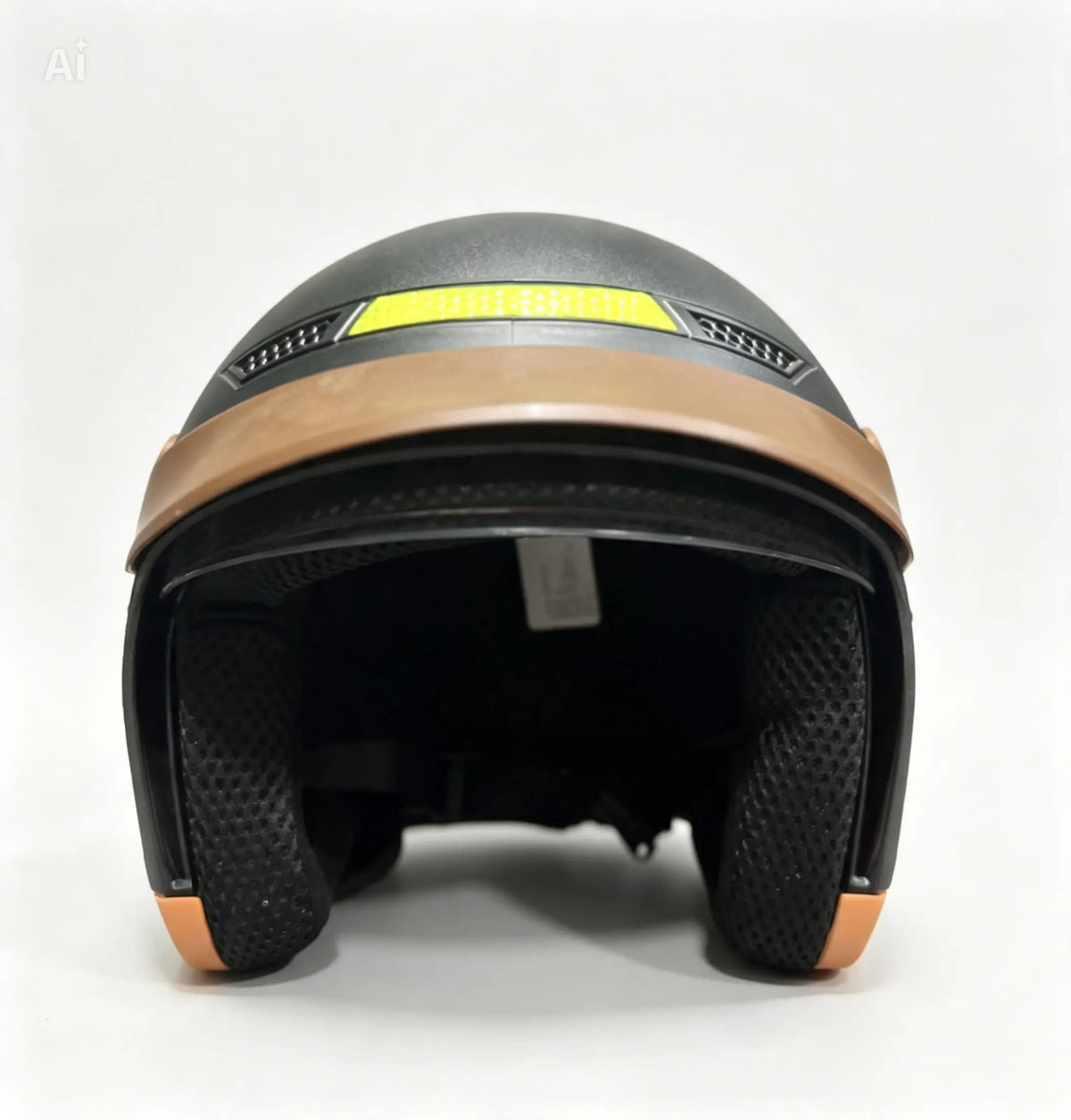 Helmet Cap for Scooty and Motorcycle black clr