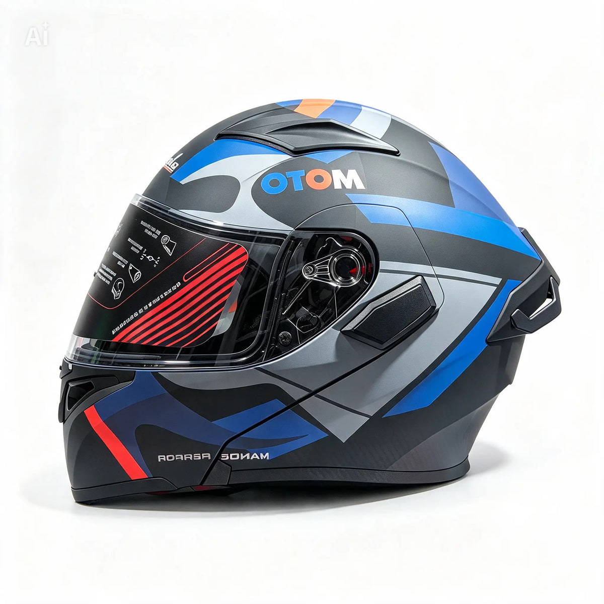 Jiekai 902 black/ blue graphic