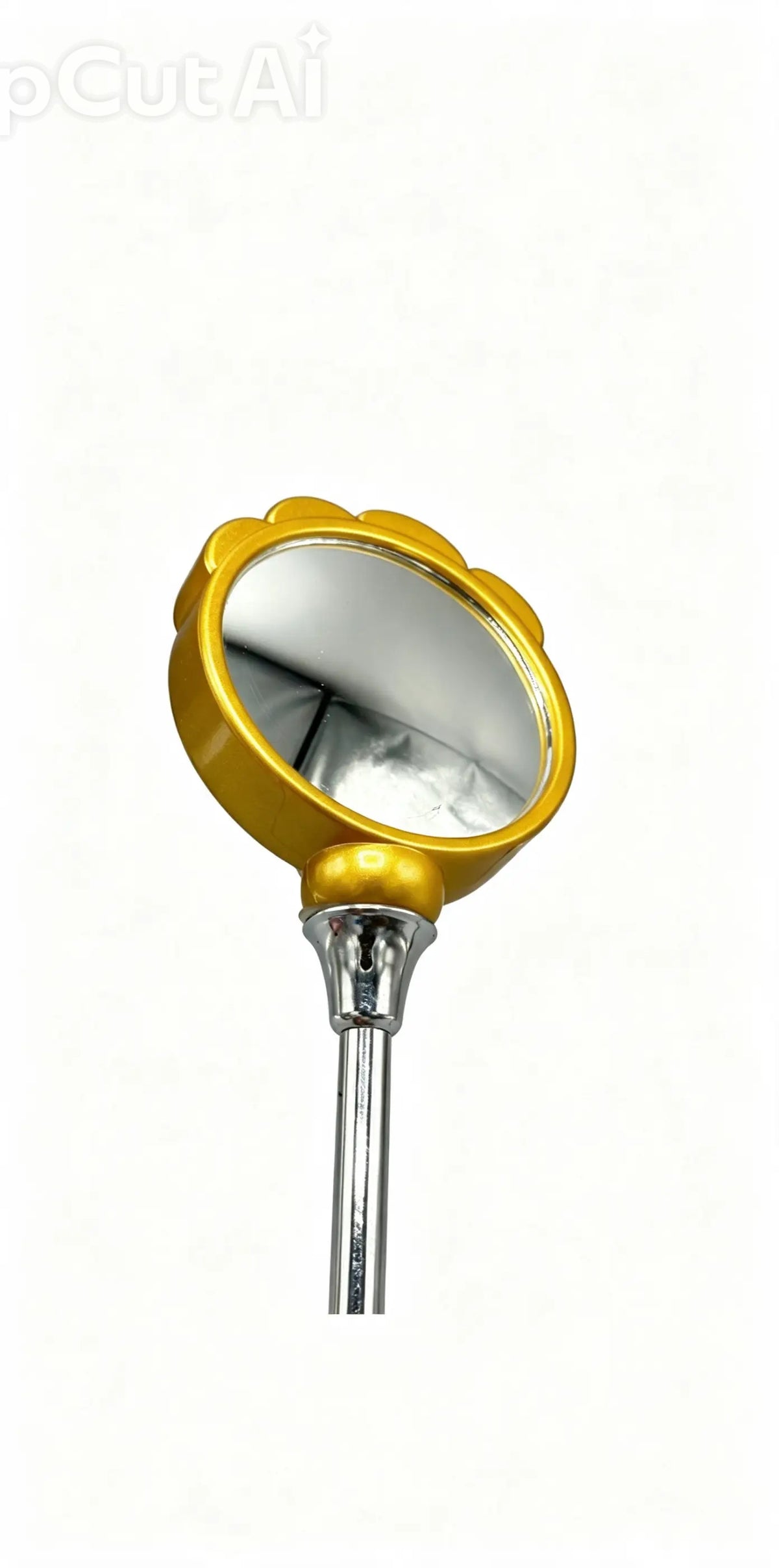 Round Side Mirror - Golden