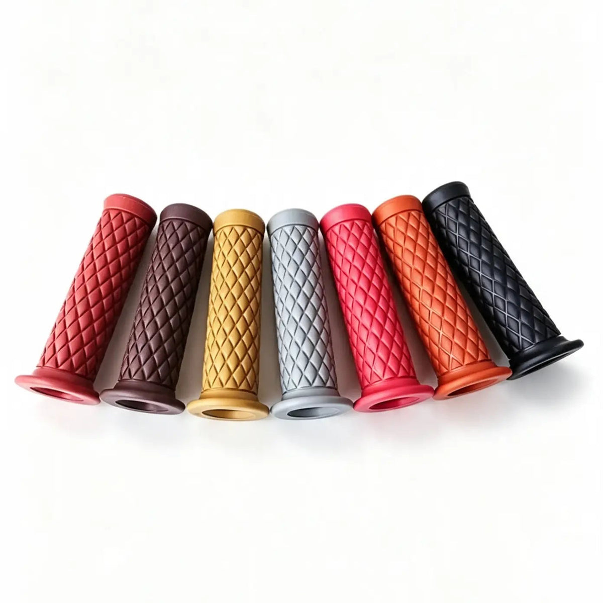 Motorbike Cubic Style Grip - Soft Rubber