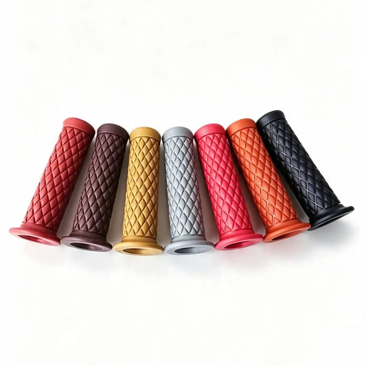 Motorbike Cubic Style Grip - Soft Rubber