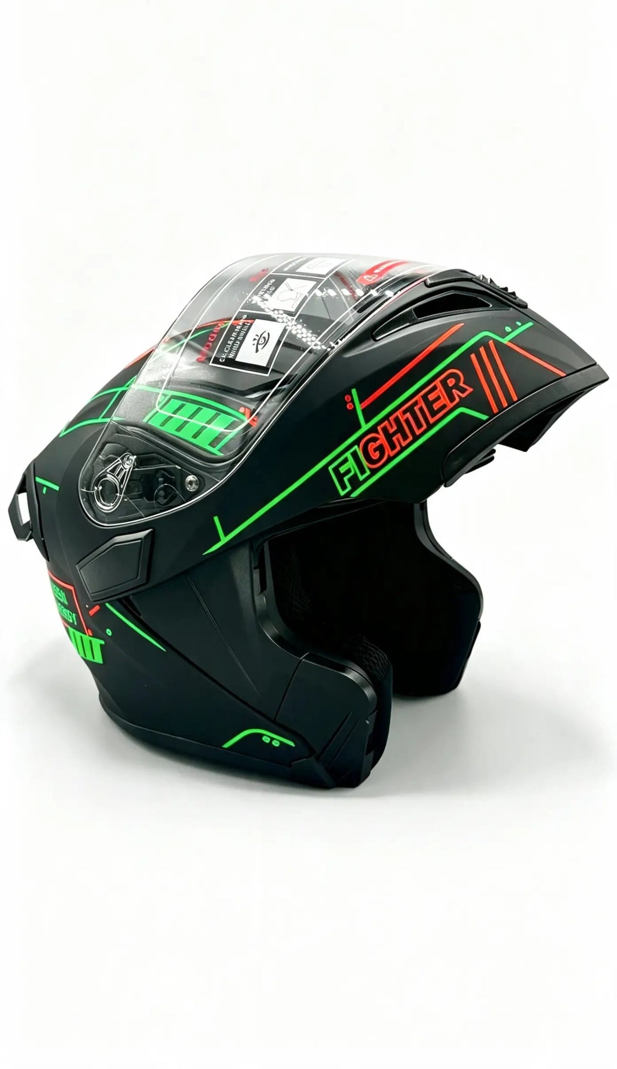 Jekai 902 Flip Up - Black Graphic