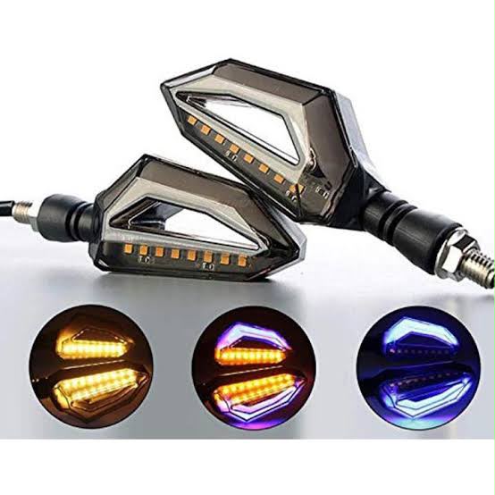 Motorcycle Eagle Eye Lava Style LED Turn Signal Indicators 2 pcs